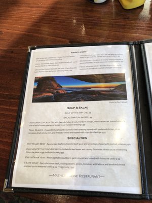 Menu photo 1 Mather Lodge Restaurant Morrilton, AR Menu photo 1 Mather Lodge Restaurant Morrilton, AR