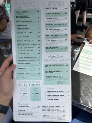 Menu photo 2 Harbour Oyster + Bar Vancouver, BC
