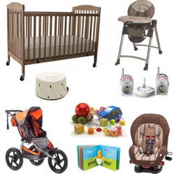 Kathleen and Meredith, Babierge Independent Trusted Partners - Our Diamond Package includes a Full Size Crib, High Chair, Car Seat, Jogging Stroller, Sound Machine, Monitor and Toy Package.
