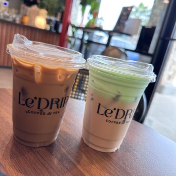 Le'Drip Coffee And Tea - Classic Viet iced coffee and pandan ice coffee - Coffee & Tea Near Me - Houston, Texas Le'Drip Coffee And Tea - Classic Viet iced coffee and pandan ice coffee - Coffee & Tea Near Me - Houston, Texas