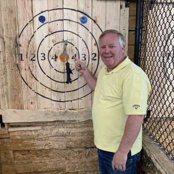 Heber Hatchets - Not a better feeling than hitting the bullseye! - Axe Throwing Near Me - Provo, Utah