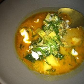 Langbaan - Crab pinapple curry - Thai Near Me - Portland, Oregon