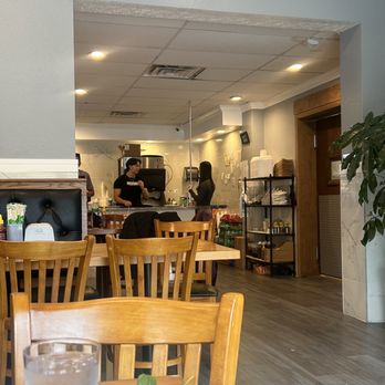 Pho Saigon 3 - a view of a restaurant from the dining room - Vietnamese Near Me - Mount Pocono, Pennsylvania