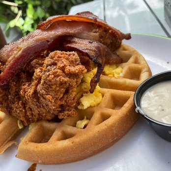 Bacon Bitch - CHICKEN WAFFLES - Sandwiches Near Me - Miami Beach, Florida Bacon Bitch - CHICKEN WAFFLES - Sandwiches Near Me - Miami Beach, Florida