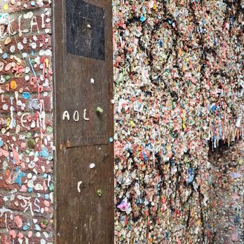 The Gum Wall - Gross - Local Flavor Near Me - Seattle, Washington The Gum Wall - Gross - Local Flavor Near Me - Seattle, Washington