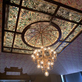 Gryphon Tea Room - New chandelier and ceiling designed by a SCAD student - Tea Rooms Near Me - Savannah, Georgia Gryphon Tea Room - New chandelier and ceiling designed by a SCAD student - Tea Rooms Near Me - Savannah, Georgia