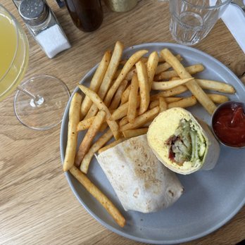 Hole In The Wall - Mimosa, HITW Breakfast Burrito - Coffee & Tea Near Me - New York, New York Hole In The Wall - Mimosa, HITW Breakfast Burrito - Coffee & Tea Near Me - New York, New York