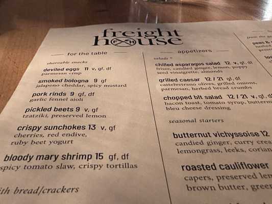 Menu photo 8 Freight House Paducah, KY Menu photo 8 Freight House Paducah, KY