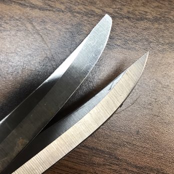 Razor Edge Sharpening - Broken tip? No problem!   Better than new! - Knife Sharpening Near Me