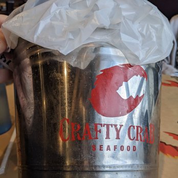 Crafty Crab - Bucket for debris - Seafood Near Me - Cincinnati, Ohio Crafty Crab - Bucket for debris - Seafood Near Me - Cincinnati, Ohio