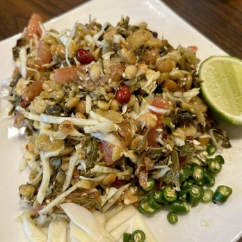 Burma Silver Star - Tea Leaf Salad ~ $14.99 - Burmese Near Me - Daly City, California Burma Silver Star - Tea Leaf Salad ~ $14.99 - Burmese Near Me - Daly City, California