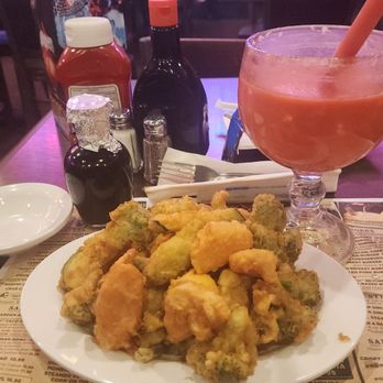 Dallas BBQ - This is the SMALL mixed vegetable tempura & the LARGE Hennessy Nut Cracker which is soooo good ... - Barbeque Near Me - New York, New York
