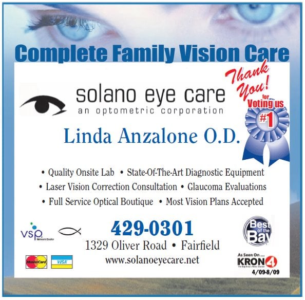 SOLANO EYE CARE, AN OPTOMETRIC Updated September 2024 25 Photos