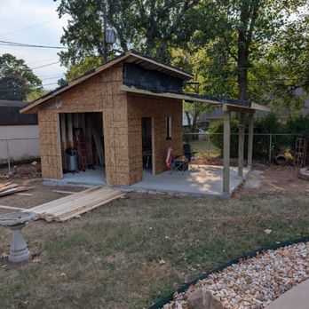 Cardinal Home Improvements - Backyard storage and drilling area - Siding Near Me Cardinal Home Improvements - Backyard storage and drilling area - Siding Near Me