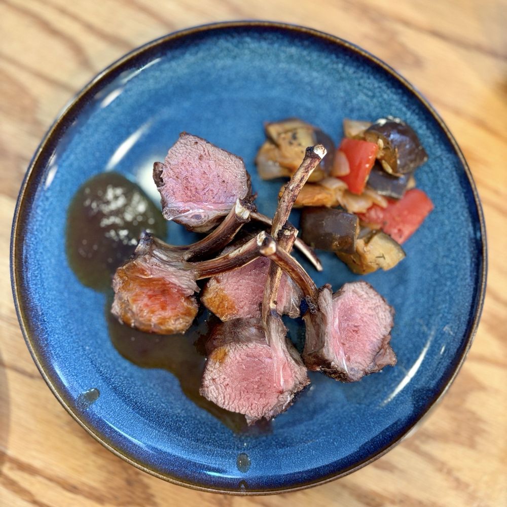Azay - Pan Roasted Rack of Lamb - Japanese Near Me - Los Angeles, California Azay - Pan Roasted Rack of Lamb - Japanese Near Me - Los Angeles, California