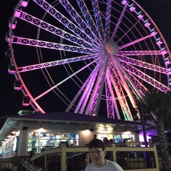 SkyWheel Myrtle Beach - Nighttime - Amusement Parks Near Me - Myrtle Beach, South Carolina SkyWheel Myrtle Beach - Nighttime - Amusement Parks Near Me - Myrtle Beach, South Carolina