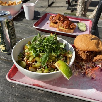 Basilisk - Dandan fries chicken Sammy - New American Near Me - Portland, Oregon Basilisk - Dandan fries chicken Sammy - New American Near Me - Portland, Oregon
