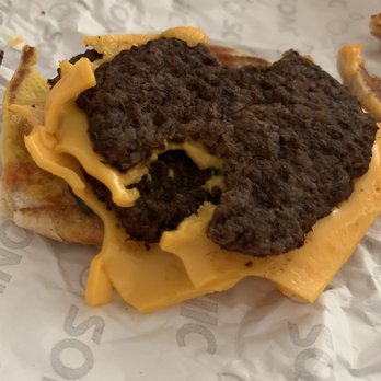 Sonic Drive-In - Literally beef jerky and the cheese is never ever ever melted. - Burgers Near Me - Queen Creek, Arizona
