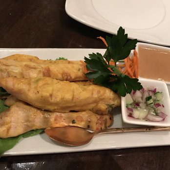 Nicky's Thai Kitchen - Chicken satay skewers is delicious - Thai Near Me - Pittsburgh, Pennsylvania