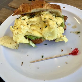 Jax Bread - Create your own Croissant Breakfast Sandwich (egg, bacon, avocado) - Bakeries Near Me - Jacksonville, Florida