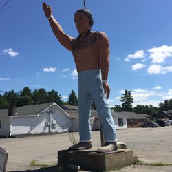 Mohawk Indian Statue