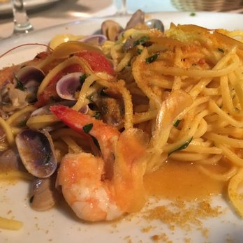 Le Mani in Pasta - Half portion of tagliolini - we were sharing and the kitchen split it for us - Italian Near Me - Rome, RM Le Mani in Pasta - Half portion of tagliolini - we were sharing and the kitchen split it for us - Italian Near Me - Rome, RM