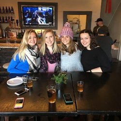 Brew - A quaint, rustic place that is great to go with a group for good beer and light snacks.