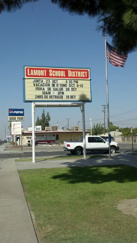 LAMONT SCHOOL 10621 Main St, Lamont, California Elementary Schools
