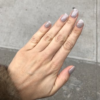 enail - Glitter dip powder manicure - Nail Salons Near Me - New York, New York