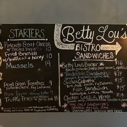 Updated menu