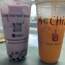 Thai Tea and Taro Tea