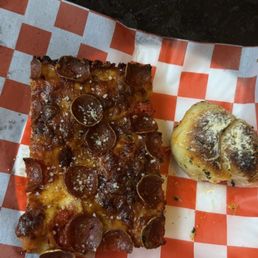 Pepperoni Garlic Knots
