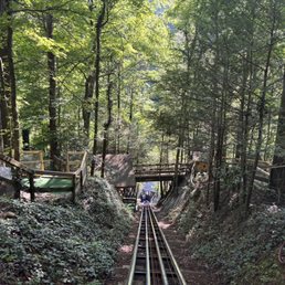 Trolley ride up Trolley ride up