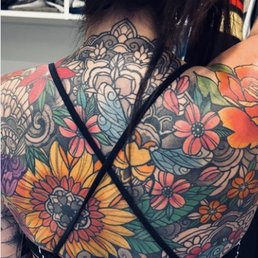 Back piece in progress- Adding to my garden regularly