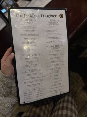 Menu photo 2 The Peddler's Daughter Nashua, NH Menu photo 2 The Peddler's Daughter Nashua, NH