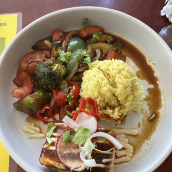 LUNA Food and Wine - Entree: "Asian Salmon" - Modern European Near Me - Cocoa Beach, Florida