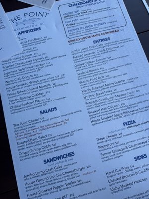 Menu photo 1 The Point Washington, DC, DC