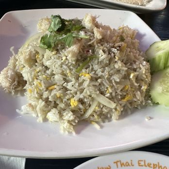 New Thai Elephant - Crab fried rice - Thai Near Me - San Mateo, California New Thai Elephant - Crab fried rice - Thai Near Me - San Mateo, California