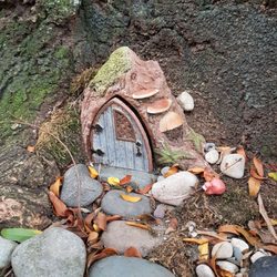 The East Row Historic District - Be on the lookout for the Tiny Doors!