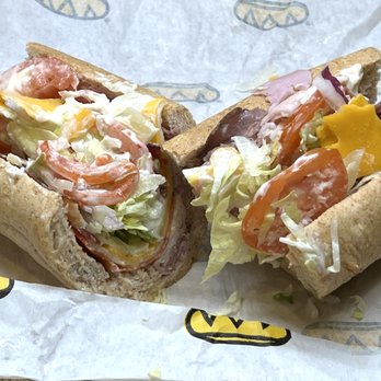 Which Wich - The Wednesday Wicked Wich Wich. Good roll. Lots of veggies. Ham, turkey, roast beef, bacon slices. Tasty and just enough! - Sandwiches Near Me - Tustin, California