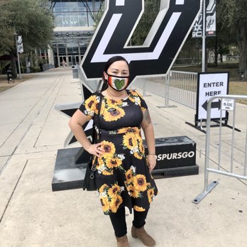 Frost Bank Center - Early voting. Get your Spurs I voted sticker - Stadiums & Arenas Near Me - San Antonio, Texas