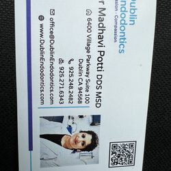 Dublin Endodontics - Business card