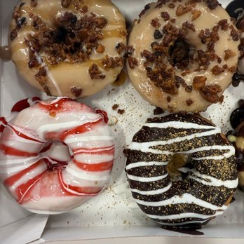 Duck Donuts - Strawberry swirl,  Maple bacon, S'mores - Donuts Near Me - Walnut Creek, California
