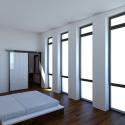 C. M. Laute Architektur - Dachgeschossausbau Schlafzimmer
