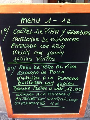 Menu photo 2 Delfín Barcelona, B