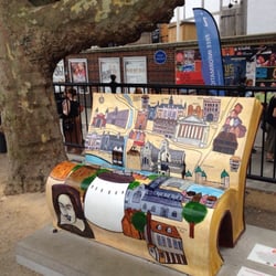 Shakespeare's Bench - Useful piece of art on Bankside