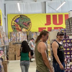 Jurassic Fireworks