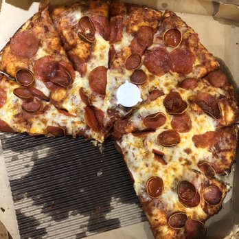 Round Table Pizza - This is the Double Play Pepperoni I received. - Pizza Near Me - Rocklin, California