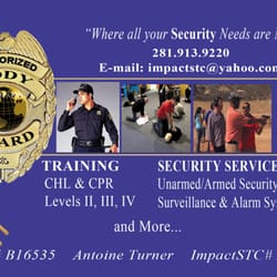 Impact Security Training Center - Featured Services