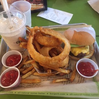 BurgerFi - Oreo shake, cry fry and single cheeseburger - Burgers Near Me - Silver Spring, Maryland BurgerFi - Oreo shake, cry fry and single cheeseburger - Burgers Near Me - Silver Spring, Maryland